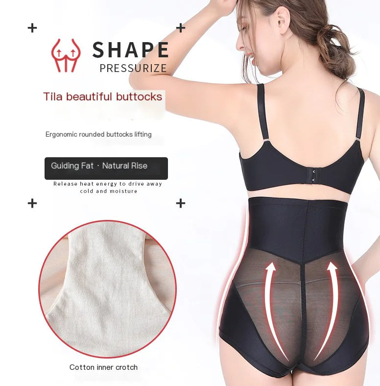 Postpartum High-Waisted Shaping Body Shaper Pants
