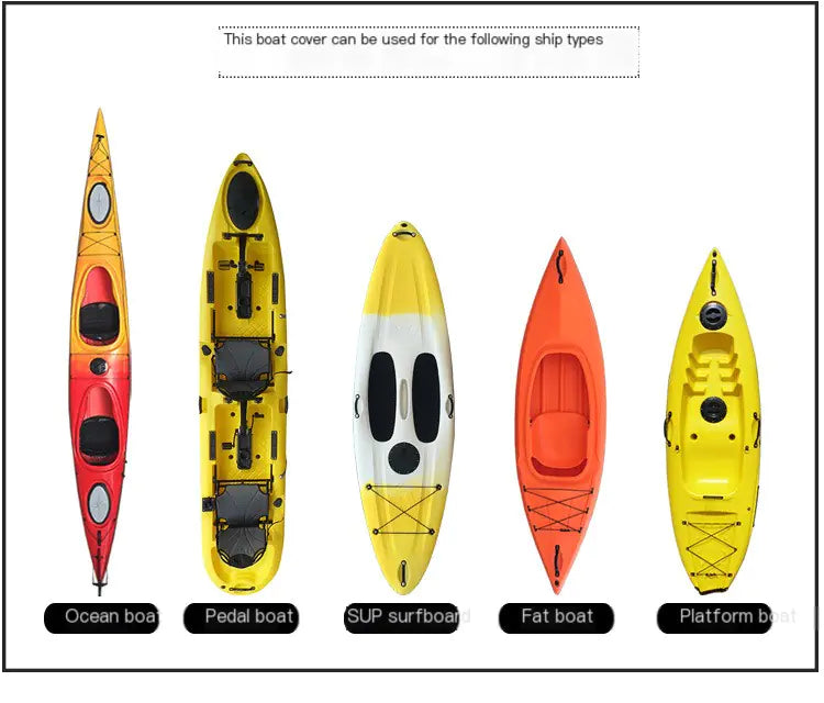 Waterproof UV Kayak Cover