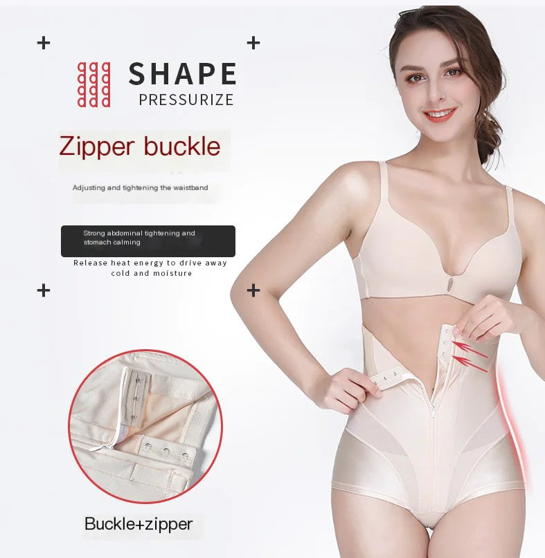 Postpartum High-Waisted Shaping Body Shaper Pants